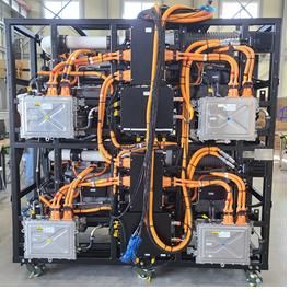 2024년 명품 K-철도기술 최우수 기술로 선정된 ‘액화수소 기반 수소기관차 핵심기술인 연료전지(380kW). 한국철도기술연구원 제공