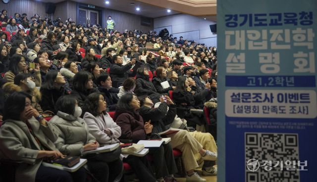 경기도교육청, 고1,2학년을 위한 대입진학 설명회 [포토뉴스]