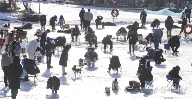 겨울축제, 관광객 북적북적 [포토뉴스]