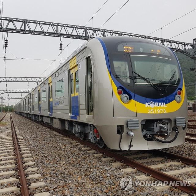 코레일 전동열차. 연합뉴스