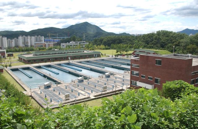 청계통합정수장. 안양시 제공