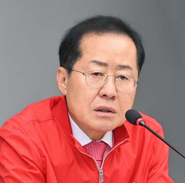 홍준표 대구광역시장. 연합뉴스