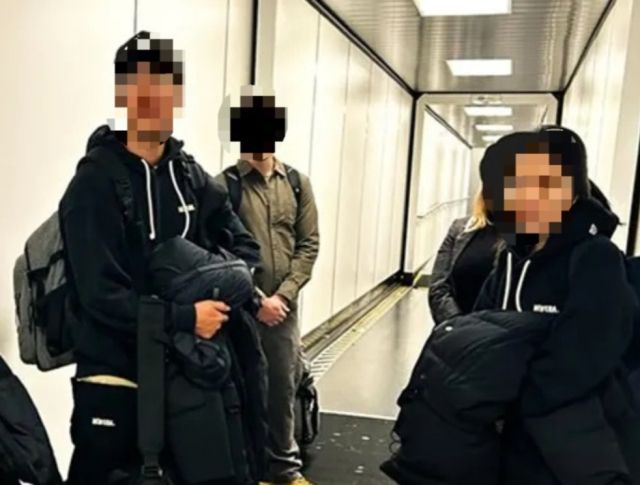 전세사기 부부의 추방 당시 모습.ICE 제공