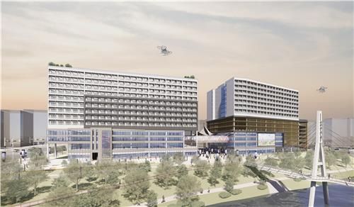 판교테크노밸리에 들어설 특화 공공임대주택 조감도. 국토교통부 제공