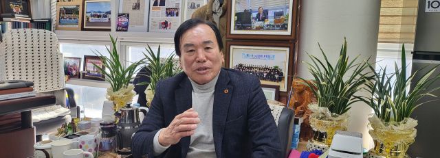 김병옥 대한노인회 여주지회장. 유진동기자