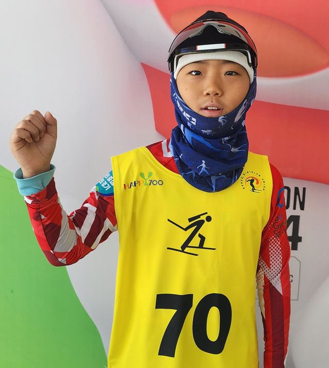 남초 저학년부 스프린트 금메달 윤도훈.일동초 제공