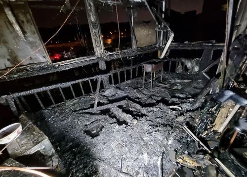 안양 만안구 펜션 화재현장. 경기도소방재난본부 제공