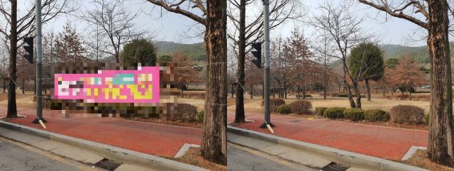 안산시가 월 최대 20만원을 지급하는 불법 유동광고물 수거보상제를 시행한다. 안산시 제공