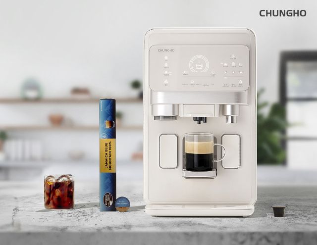 청호나이스 커피 정수기 '휘카페' 제품 이미지. 청호나이스 제공