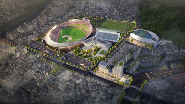 성남 야구전용구장 조감도. 성남시 제공