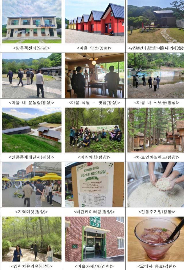 산촌활력 특화사업에 선정돼 성공한 사례. 한국임업진흥원 제공