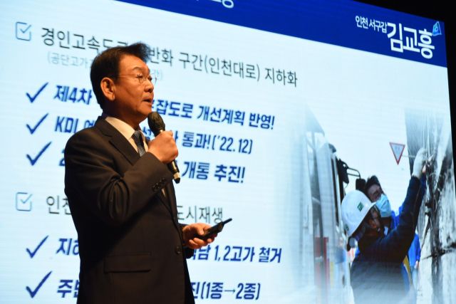 더불어민주당 김교흥 국회의원(인천 서구갑). 김교흥 의원실 제공