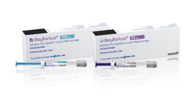 사노피 호흡기세포융합바이러스(RSV) 예방 항체주사 베이포투스 영국 유통 패키지. SK바이오사이언스 제공