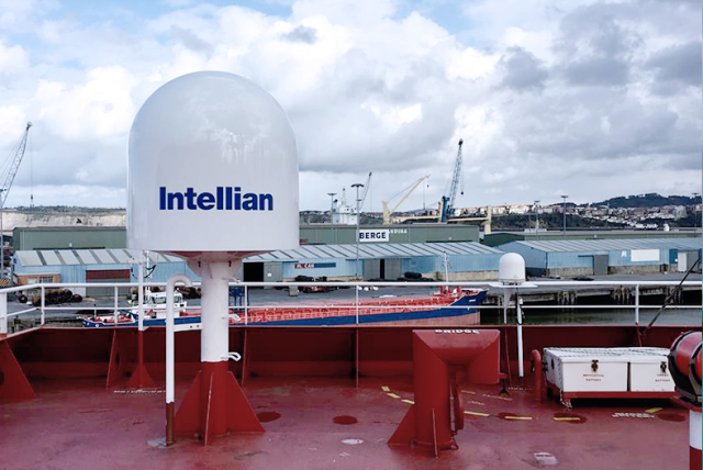 NX 시리즈 해상용 위성 통신안테나 NX VSAT. 인텔리안테크