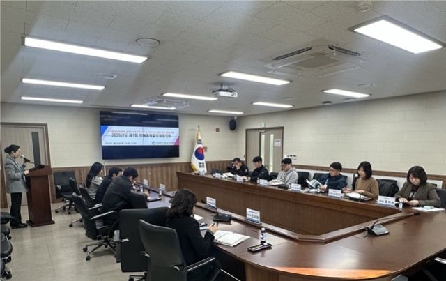 23일 열린 병해충 예찰 방제 협의회. 시 제공