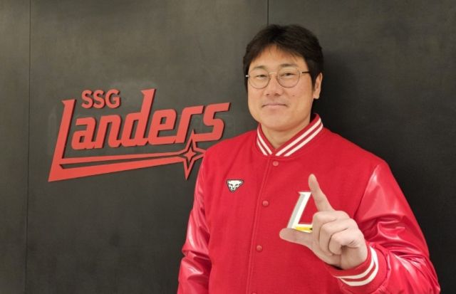 박정권 신임 SSG 랜더스 퓨처스 감독.SSG 제공