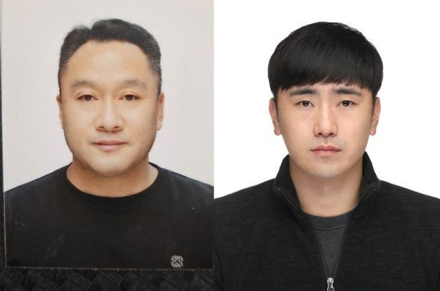 진접파출소 윤재성 경위(왼쪽)와 김용구 경사. 남양주북부경찰서 제공