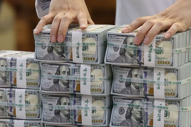 미국 달러화. 연합뉴스