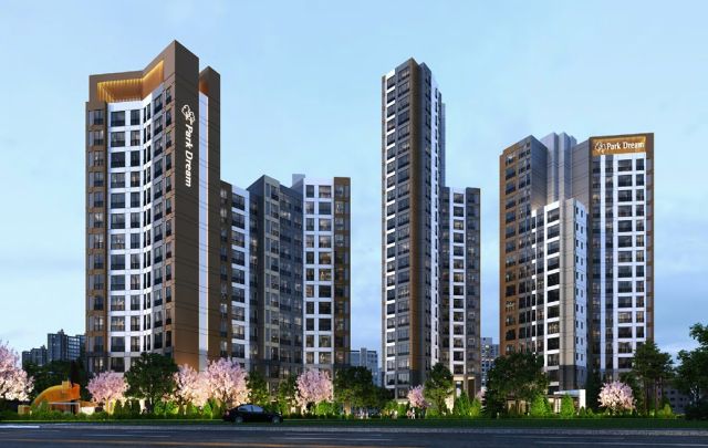 HS화성 안양 박달동 적성아파트 소규모재건축사업 조감도. HS화성 제공