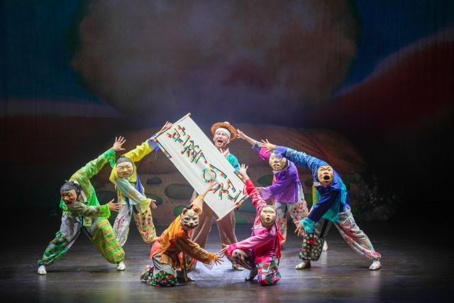 가족뮤지컬 ‘반쪽이전’ 공연 모습. 협동조합 손에손에 제공