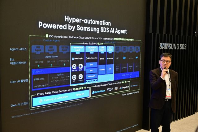 이준희 삼성SDS 사장. 삼성SDS