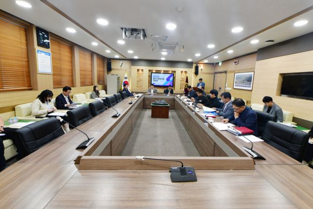 포천시의회에서 장자산업단지 안정화 대책 간담회가 진행되고 있다. 포천시의회 제공
