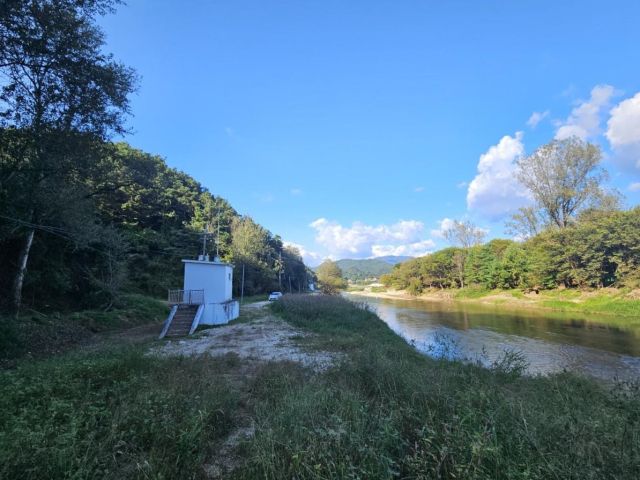 가평군, ‘조종천 친수공간 조성’ 관련 산책로 조성 예정지.