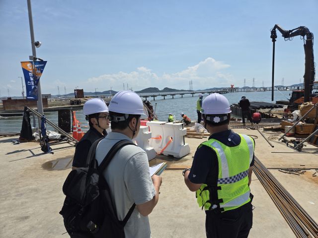 건설공사 현장점검 사진. 경기도 제공