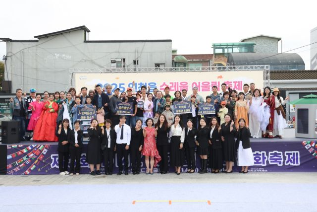 ▲연천군가족센터, 제3회 DMZ 세계人 거리문화축제 진행