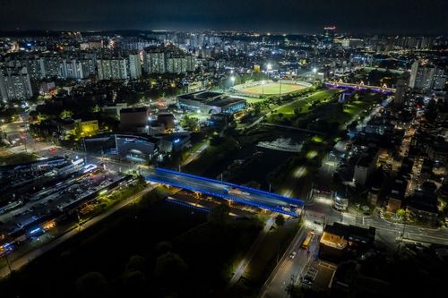 오산시 야경. 오산시 제공