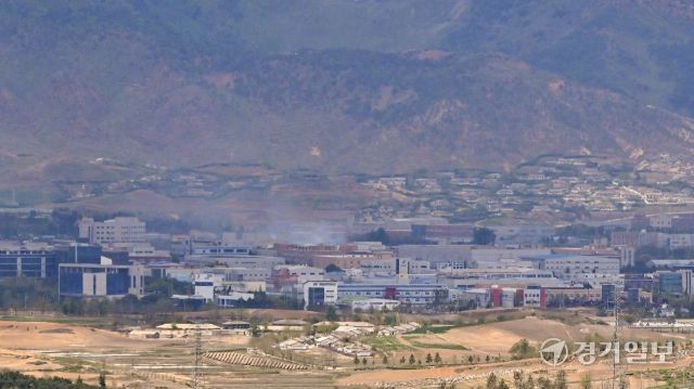 파주 도라산전망대에서 바라 본 개성공단 전경. 경기일보 DB