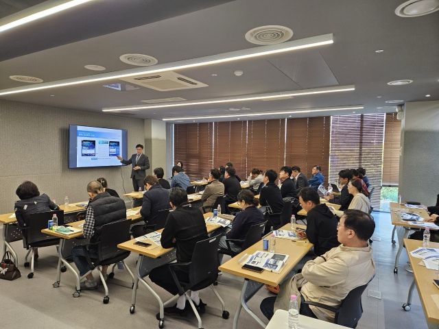 하남시가 중소기업 수출 무역 설명회 개최했다. 하남시 제공