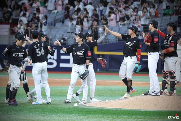 KT 위즈가 다음달 7일부터 대만서 열리는 아시아 프로야구 교류전에 참가한다. KT 위즈 제공