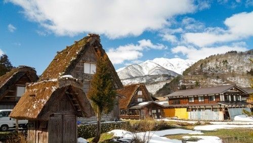 일본 기후현 시라카와무라에 있는 갓쇼즈쿠리. 연합뉴스