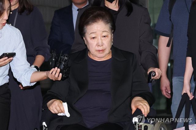 한학자 통일교 총재. 연합뉴스