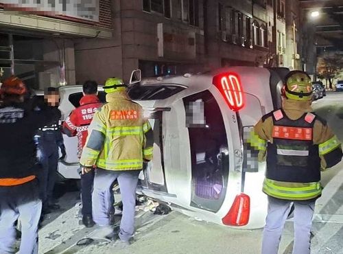 사고현장 모습. 강원소방본부 제공