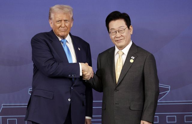 한미 정상. 연합뉴스