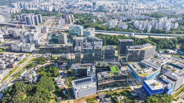 과천지식정보타운 전경. 과천시 제공