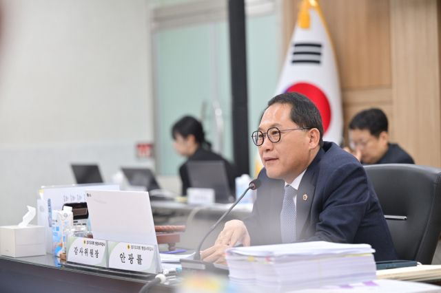 안광률 경기도의회 교육기획위원장. 경기도의회 제공.