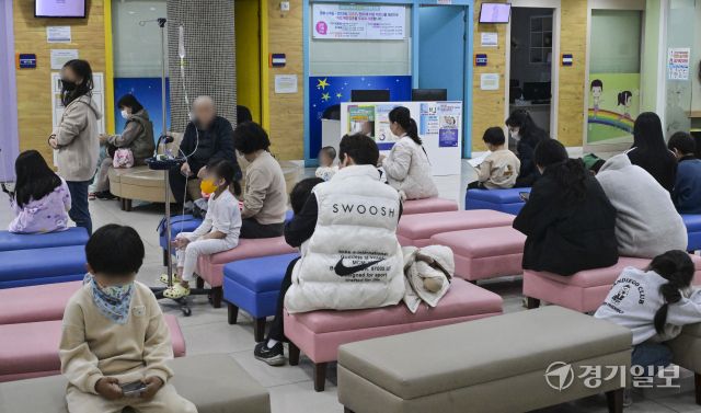 어린이, 청소년 독감 환자 빠르게 증가 [포토뉴스]