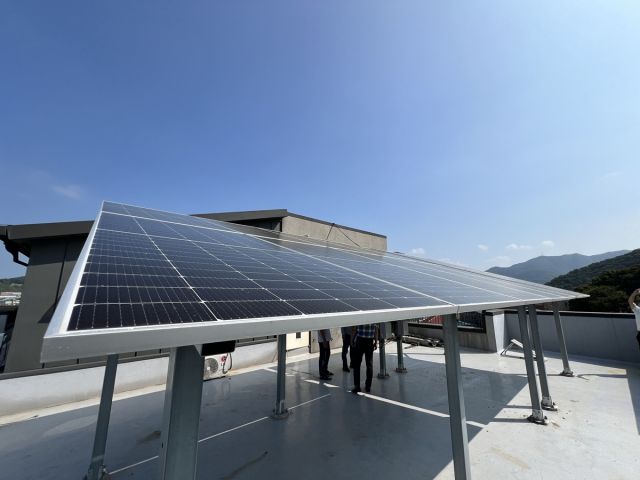 광주지역에 설치된 태양광 발전소. 광주시 제공