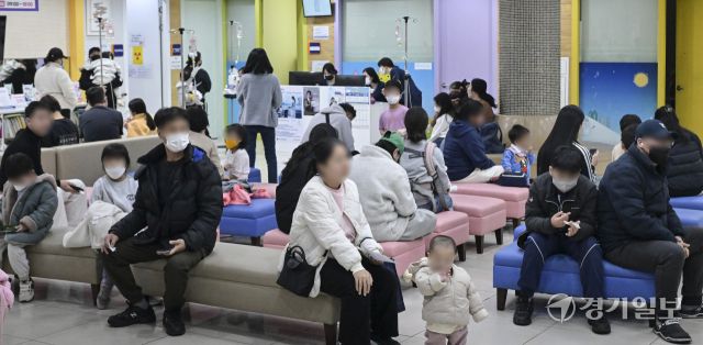 어린이, 청소년 독감 환자 빠르게 증가 [포토뉴스]