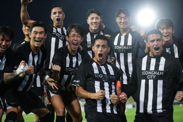 K리그2 성남FC는 1부리그 승격전 진출을 위해 2025 시즌 최종 라운드 부산전서 무조건 승리가 필요하다. 한국프로축구연맹 제공