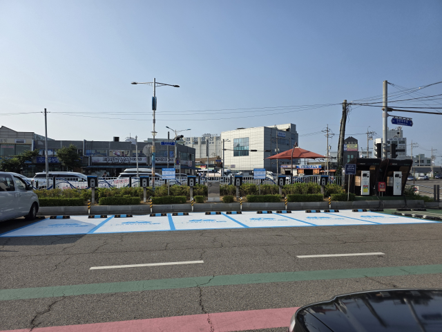 IPA가 연안여객터미널에 만든 공영주차장 모습. 인천항만공사 제공