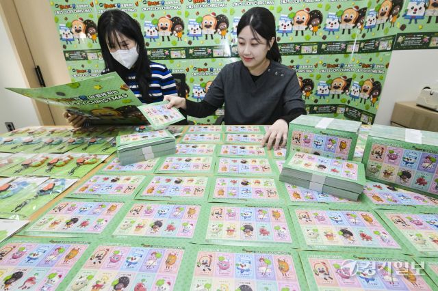 대한결핵협회, 브래드이발소 크리스마스씰 발행준비 완료 [포토뉴스]