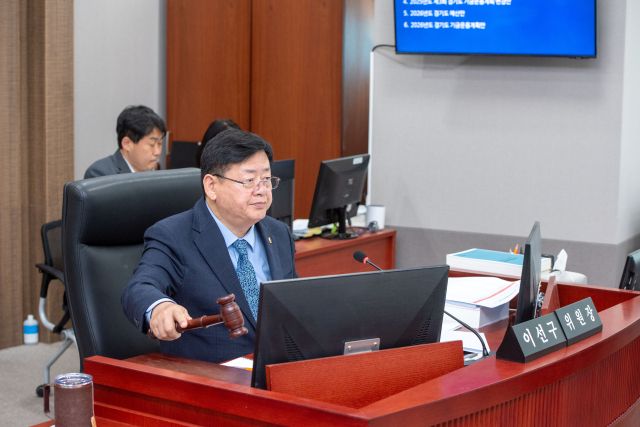 경기도의회 이선구 보건복지위원장(더불어민주당, 부천2). 경기도의회 제공
