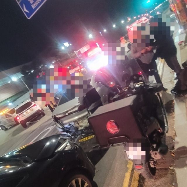 사고 현장. 경기도북부소방재난본부 제공