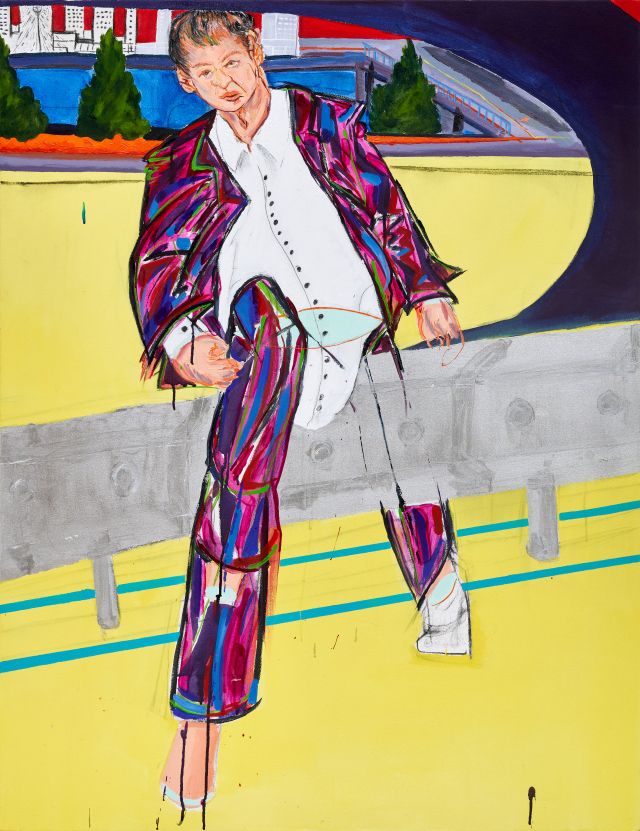 최준영 作 ‘중앙 은색 건너는 전지 발목’. 인천아트플랫폼 제공