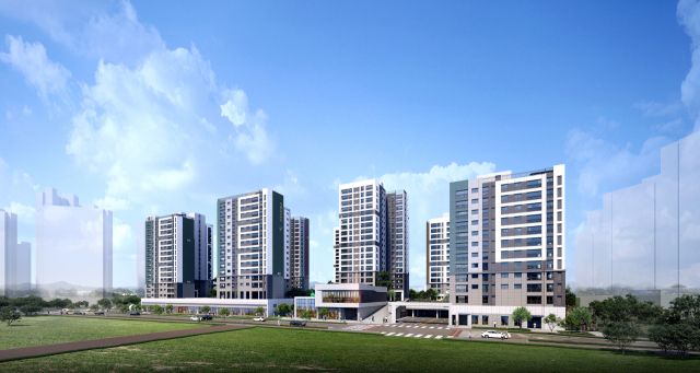 파주 운정신도시 푸르지오 더 스마트 투시도 대우건설 제공