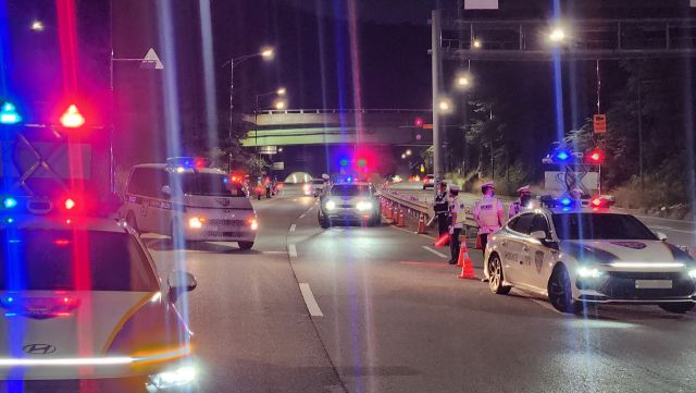 음주운전 단속 현장 모습. 경기일보DB